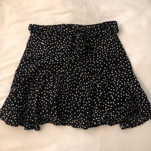 Zara Polka-Dot Mini Skirt